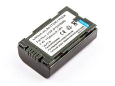 Batterie compatible PAN CGR-D120, Li-ion, 7,4V, 1100mAh, 8,1Wh, dark grey