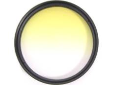 Bematik - filtre photo couleur dégradé jaune pour objectif 62 mm