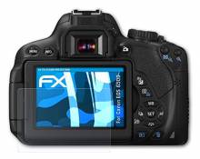AtFoliX Film Protection d'écran Compatible avec Canon EOS 650D / Rebel T4i Protecteur d'écran, Ultra-Clair FX Écran Protecteur (3X)