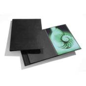 Book rechargeable Ã spirale MODEBOOK Portrait + 10 pochettes polyester - 21x30cm
