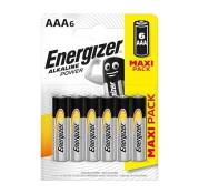 Energizer Alkaline Power E92 - Maxi Pack - batterie 6 x AAA / LR03 - Alcaline