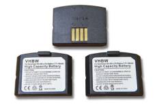 Vhbw 3x accus compatibles avec écouteurs sans fil Sennheiser Set 830 S, Set 830 TV, Set 840, Set 840 S, Set 840 TV (140mAh, 3,7V, Li-Polymer)