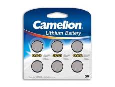 Pack mix de 6 piles camelion lithium cr2016. Cr2025. Cr2032