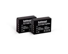Hähnel Fototechnik HL-F126S, 2er Batterie pour appareil photo Remplace laccu dorigine NP-W126 7.2 V 1130 mAh