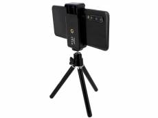 Mini trépied rotatif 360° smartphone largeur 51 à 85mm hd-3053 linq noir HD-3053