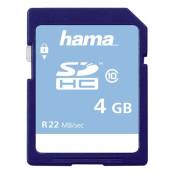 Hama High Speed Gold - Carte mémoire flash - 4 Go - Class 10 - SDHC