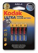 KODAK - Pile - Ultra Premium Alcaline - AAA / LR03 - Pack de 4