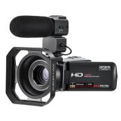 Caméscope numérique Full HD ORDRO Z20 1080P avec zoom de 24MP, 16X, zoom de 3.0