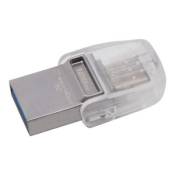 Kingston DataTraveler microDuo 3C - clé USB - 128 Go