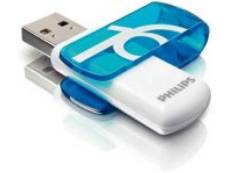 Philips VIVID Clé USB 16 GB bleu FM16FD00B/00 USB 3.2 (1è gén.) (USB 3.0)