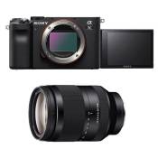 Sony appareil photo hybride alpha 7c noir + fe 24-240