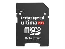 Integral - Carte mémoire flash (adaptateur microSDXC vers SD inclus(e)) - 64 Go - A2 / Video Class V30 / UHS-I U3 / Class10 - microSDXC UHS-I