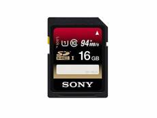 Sony carte sd 16 go uhs-i 94 mo/s - sf-ux16 SF-UX128