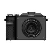 LINFE Caméra Numérique 48MP Full HD 18×Zoom Ecran Tactile Noir
