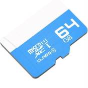Carte mémoire microSD TF High Speed Memory 64GO Class 10 Little Boutik®