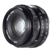 Meike Optics 50mm F 2.0 Manualfokus Objectif Pour Sony E-mount Noir