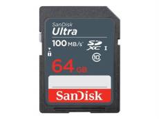 SanDisk Ultra - Carte mémoire flash - 64 Go - Class 10 - SDXC UHS-I