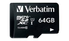 Verbatim Premium - Carte mémoire flash - 64 Go - UHS Class 1 / Class10 - microSDXC UHS-I