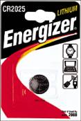 Energizer 1 pile lithium CR2025