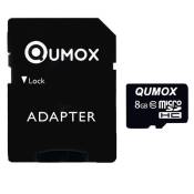 Carte mémoire micro SDHC 8Go 8g Micro SD MicroSD Card TF classe 10 Qumox