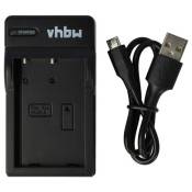 Vhbw Chargeur USB de batterie compatible avec Nikon D3000, D5000, D40, D40x, D60 batterie appareil photo digital, DSLR, action cam