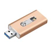 VSHOP® 64 Go OTG Dual USB Mémoire I Flash Drive U disque Stick extension de mémoire de stockage pour ordinateur Apple iOS téléphones Android iPhone iP