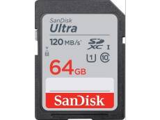 Sandisk ultra sdxc uhs-i 64gb 120mb/s sdsdun4-064g-gn6in SDSDUN4-064G-GN6IN
