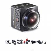 KODAK Pixpro SP360 4K Camescopes Caméra de Sport 12.76 Mpix, Noire