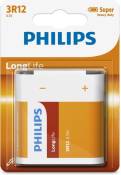 Philips LongLife 3R12L1B - batterie - 3R12 - Carbon Zinc