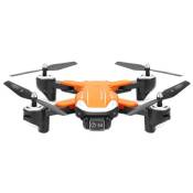 Drone A11 HD Dual-Camera Optical Flow Quadcopter Smart Remote Control Aircraft Light Avoidance ESC 4K Orange
