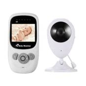 Sans fil 2,4 GHz Baby Monitor LCD couleur numérique Night Vision Camera Audio Vidéo wedazano151