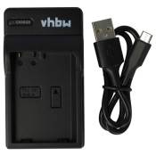 Vhbw Chargeur USB de batterie compatible avec Nikon CoolPix P7000, P7100, P7700, P7800 batterie appareil photo digital, DSLR, action cam