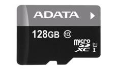 ADATA Premier - Carte mémoire flash (adaptateur microSDXC vers SD inclus(e)) - 128 Go - UHS Class 1 / Class10 - microSDXC UHS-I - pour les particulier