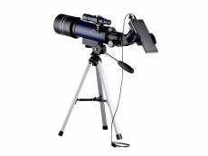 Lunette astronomique hd télescope 400 x 70mm trépied support téléphone yonis