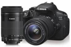 Reflex Canon EOS 700D Noir + Objectif EF-S 18-55 mm f/3.5-5.6 IS STM + Objectif EF-S 55-250 mm f/4-5.6 IS II