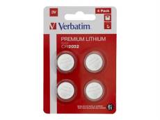 Verbatim - Batterie 4 x CR2032 - Li