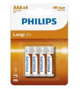 Philips LongLife R03L4B - Batterie 4 x AAA - Carbon Zinc
