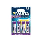 Varta Professional Lithium - Batterie 4 x type AA - Li - 2900 mAh