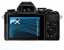 AtFoliX Film Protection d'écran Compatible avec Olympus E-M10 Protecteur d'écran, Ultra-Clair FX Écran Protecteur (3X)