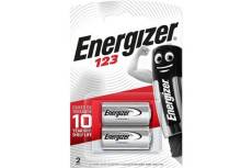 Energizer 2 piles lithium EL123AP