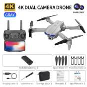 Drone Brushless SG108 4k HD avec Double caméra 5G WiFi GPS+1 batterie Gris