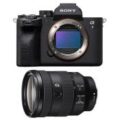 Sony appareil photo hybride alpha 7 iv + fe 24-105