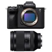 Sony appareil photo hybride alpha 7 iv + fe 24-240