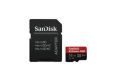 Sandisk Carte MicroSD Extreme Pro V30 - 32Gb + adaptateur