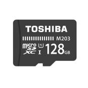 Toshiba micro SD SDXC 128o 128 Go M203 MicroSD Cartes mémoire UHS-I Class 10 100Mo/s