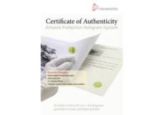 HAHNEMUHLE certificat d'authenticité A4 Boîte 25 feuilles