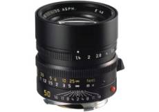 Leica SUMMILUX M 50mm f/1.4 Asph. Anodisé noir