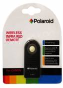 Télécommande infrarouge sans fil de Polaroid avec étui de protection, pour reflex numériques Canon SLR 7D, 5D Mark 2, XS, XSI, T1I, T2I, T3i, 60D, REB