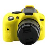 Étui de Protection en Silicone pour Coque en Caoutchouc pour Appareil Photo Nikon D5300 XJ029