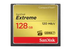 SANDISK carte mémoire Compact Flash Extrême 128 Go